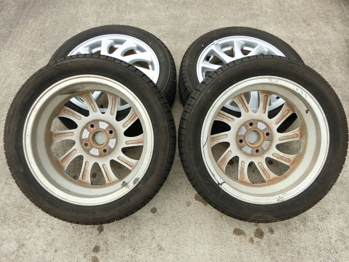 736] ダイハツ純正 15インチ アルミホイール 4穴 4本セット 15×4.5J+45