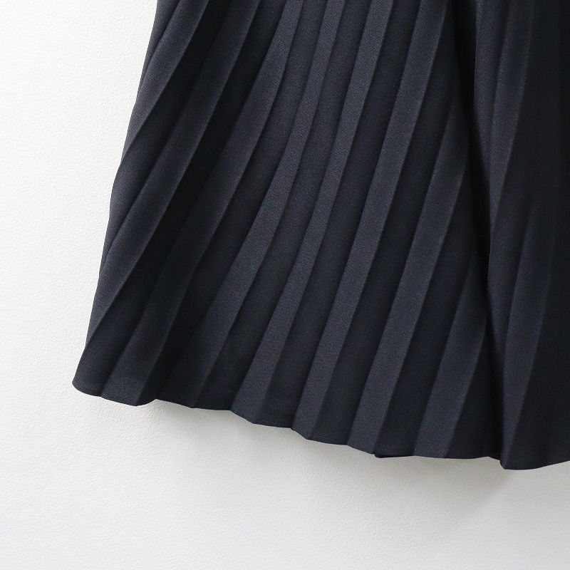 2021FW マメクロゴウチ Mame Kurogouchi Curved Pleated Skirt カーブ 