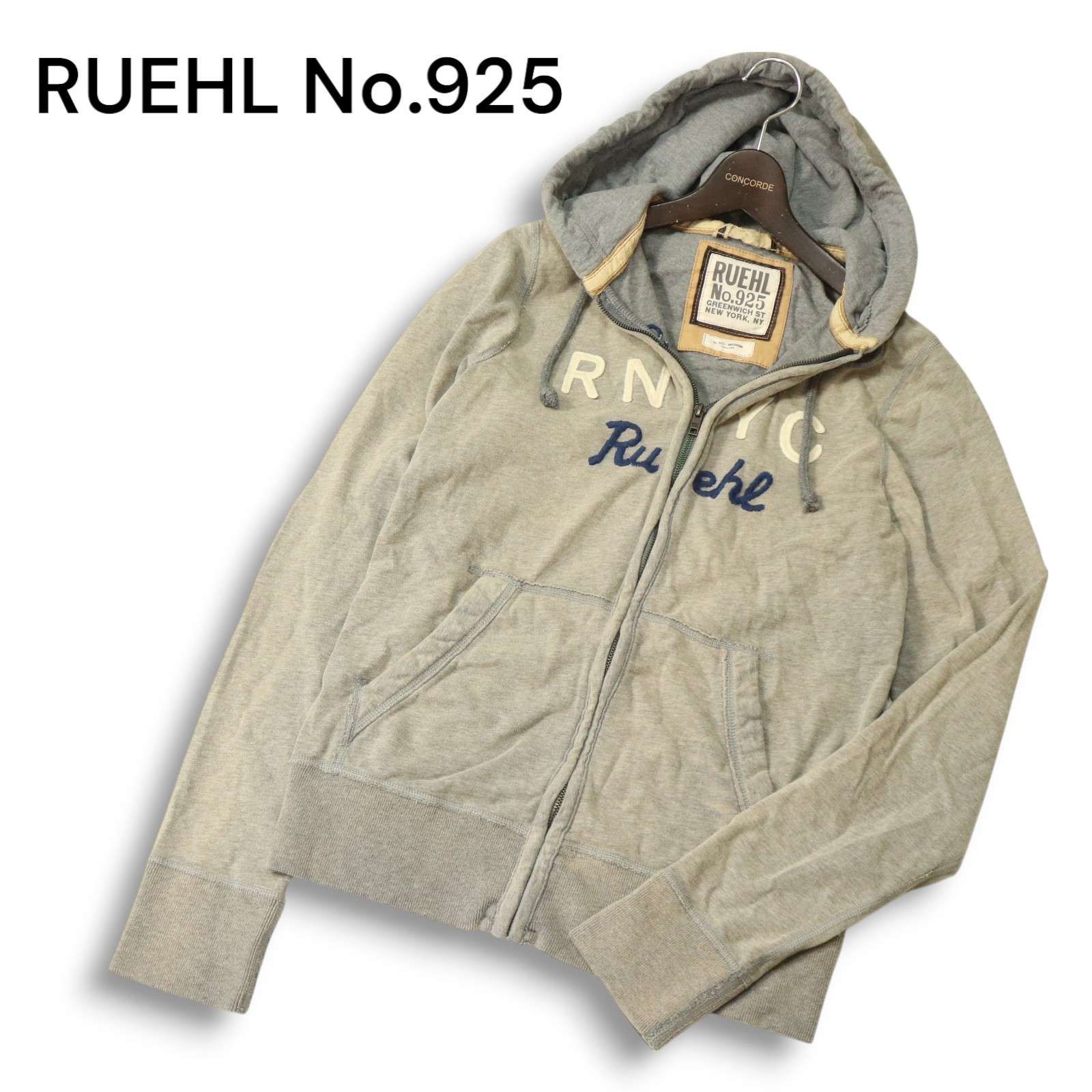 n*i様 RUEHL ルール ナンバー925 メンズ パーカー ヴィンテージ 古 RUEHL No.925 ルールナンバー925 通年 ヴィンテージ加工