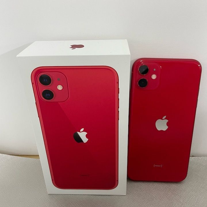 Apple iPhone 11 64GB SIMフリー (PRODUCT)RED 【展示機