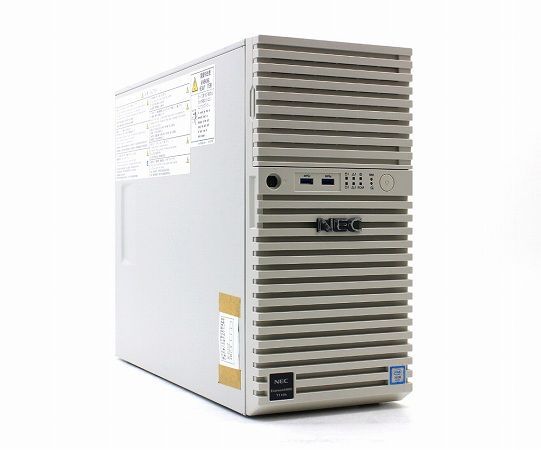 お取り寄せ NEC Express5800/T110h Xeon E3-1220 v5 3GHz 16GB 450GBx2