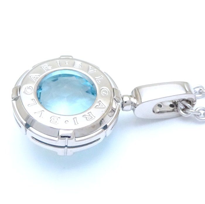 BVLGARI ブルガリ パレンテシ カクテル ネックレス ブルートパーズ ダイヤモンド K18WG ホワイトゴールド/291189【中古】【BJ】  - メルカリ