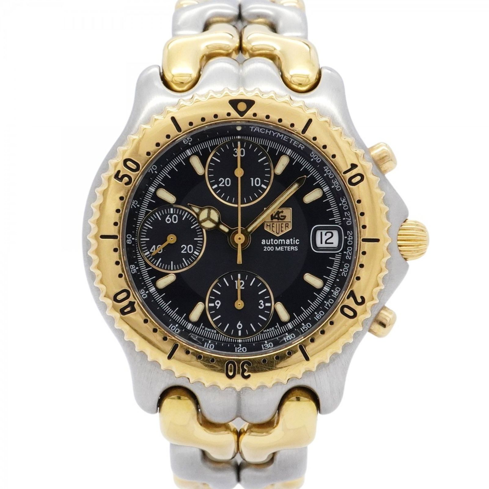 TAG Heuer メンズ 時計 黒文字盤 TAG Heuer - 中古 タグ ホイヤー TAG HEUER CAR2A1Z.FT6044