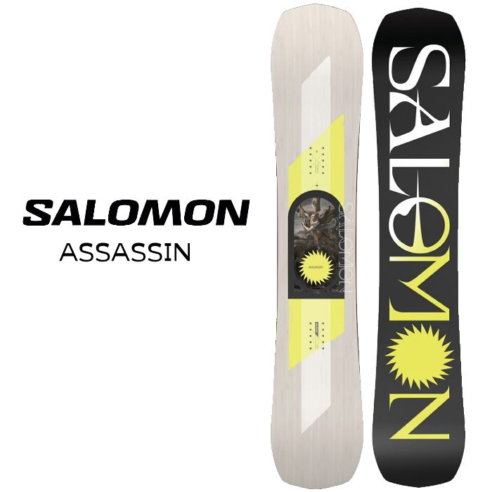 【２点セット】SLOMON ASSASSIN スノーボード SALOMON スノーボード 2点セット ASSASSIN SHADOW 楽天市場