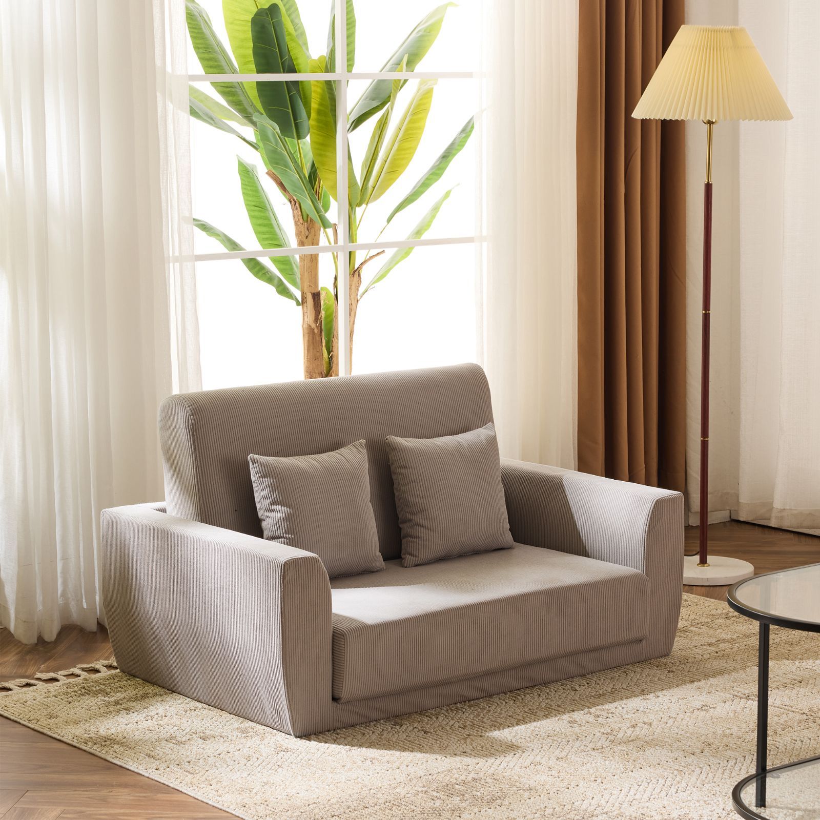 ソファーベッド 2人掛け ソファベッド 3way 折りたたみ コンパクト