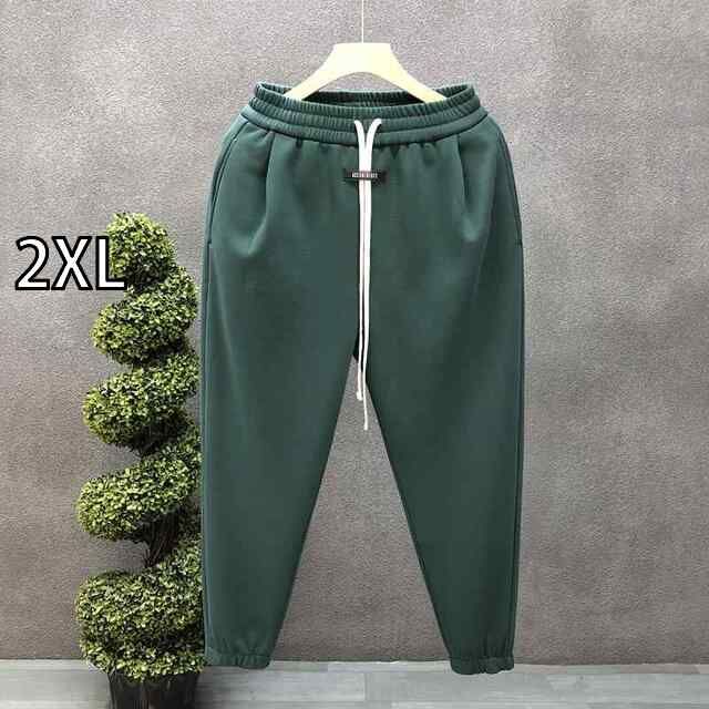 [2XL]秋冬 コーデ メンズ  服 シンプル ファッション オシャレ 大人 かっこいい 大きいサイズ ストリート 紳士服 ベルベット 厚手 スポーツ カジュアル パンツ ズボン 