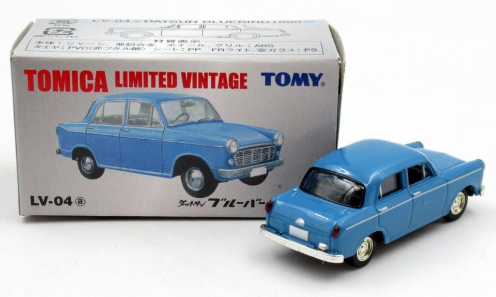 TOMICA LIMITED VINTAGE ブルーバード 4台セット（1） トミー TOMICA LIMITED VINTAGE ダットサンブルーバード1000 (青