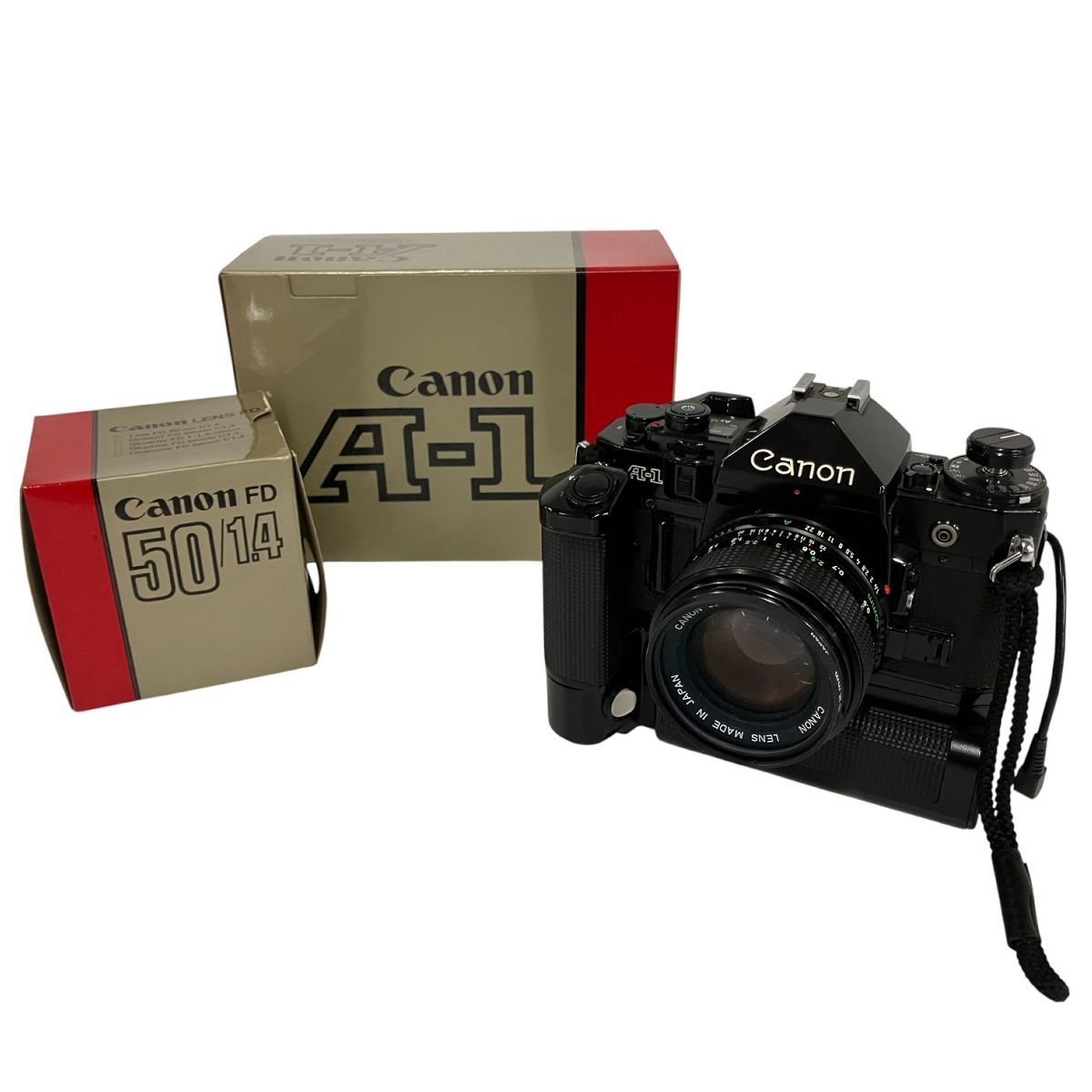 Canon A-1 FD 50mm F1.4 キヤノン フィルムカメラ レンズセット 撮影 カメラ ジャンク B10461485