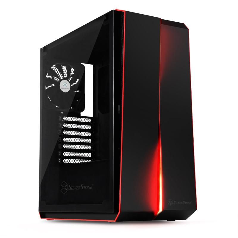SilverStone Redlineシリーズ PCケース ブラック SST-RL07B-G