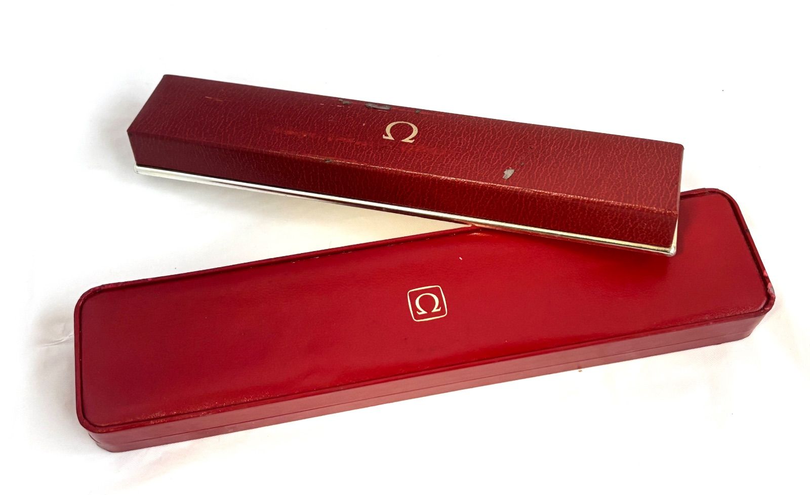 オメガ 腕時計 空箱 時計ケース　駒 Ω OMEGA オメガ 時計ケース 2点 omega/オメガ 腕時計空箱 セット 5つ