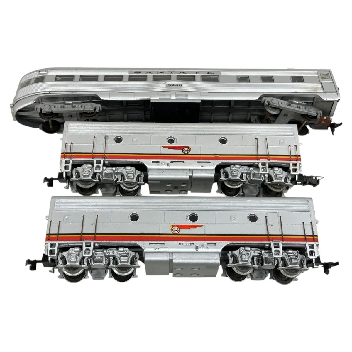 SANTA FE 3246 3両セット 外国車両 鉄道模型 ジャンク K10218876