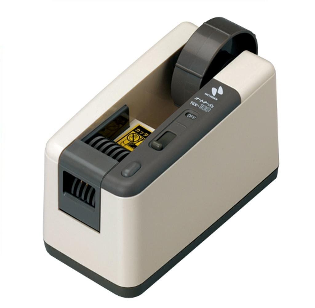 Style TCE-100 ニチバン 電動テープカッター オートテーパー 1.1kg TCE-100 アイボリー