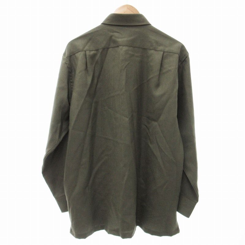 オースティンリード AUSTIN REED シャツ 長袖 胸ポケット ウール