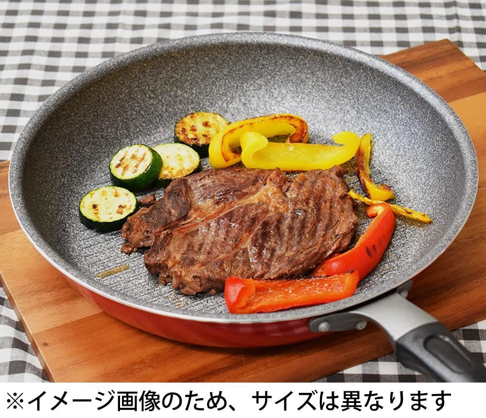 24cm きれいに焼けてこびりつきにくい ガス・IH対応 フライパン ハイパーグラニートコート IHカシス ウルシヤマ金属工業 PFOAフリー CSS- F24 - メルカリ