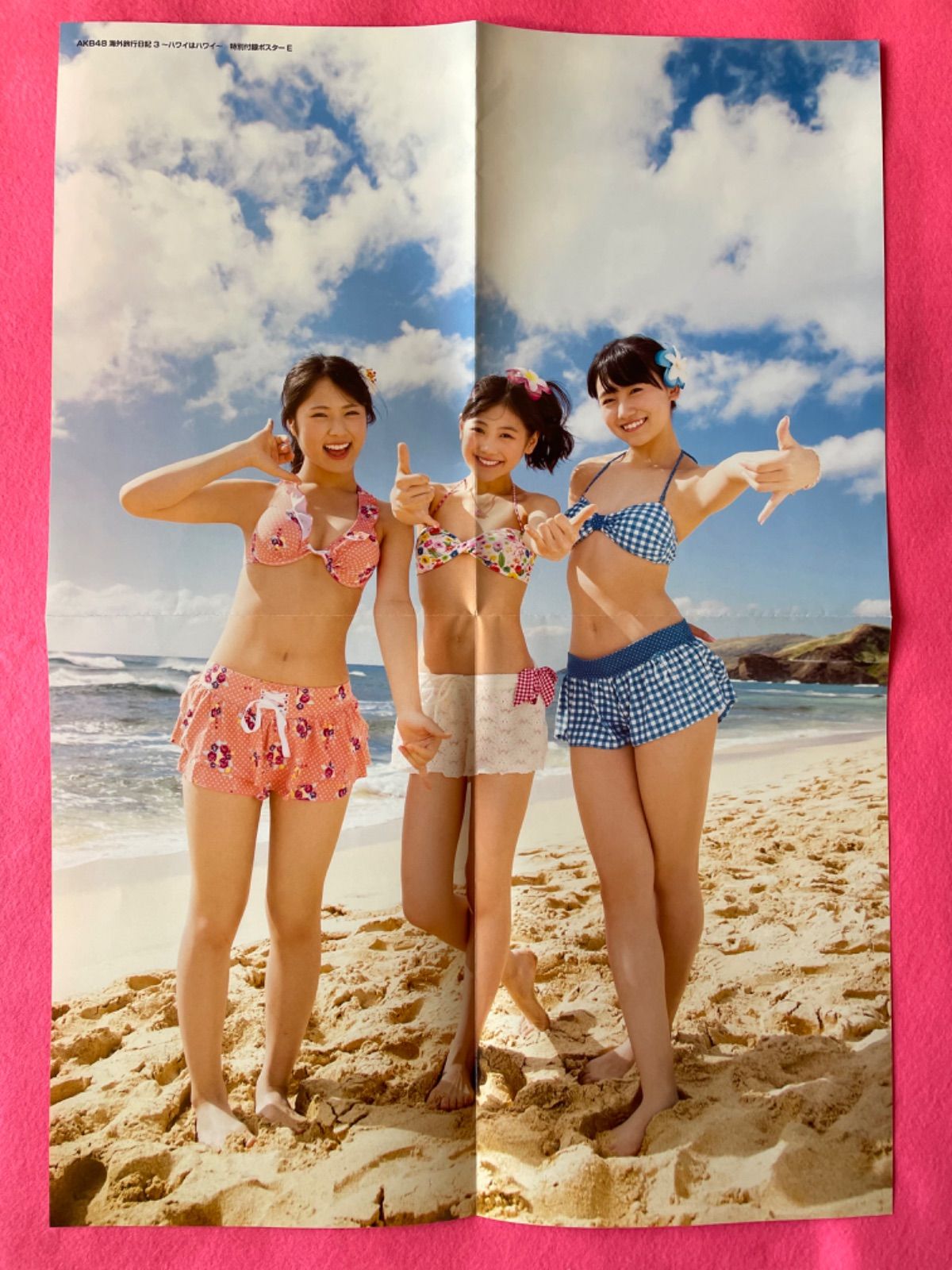 AKB48 海外旅行日記3 〜ハワイはハワイ〜特別付録ポスターE - メルカリ AKB48 海外旅行日記3 〜ハワイはハワイ〜特別付録ポスターE - メルカリ