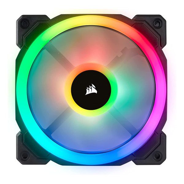 【新品･翌営業日出荷】CORSAIR  コルセア コルセア LL120 RGB SINGLE PACK PCケースファン 120mm径 RGB搭載 C0-9050071-WW (2443253)