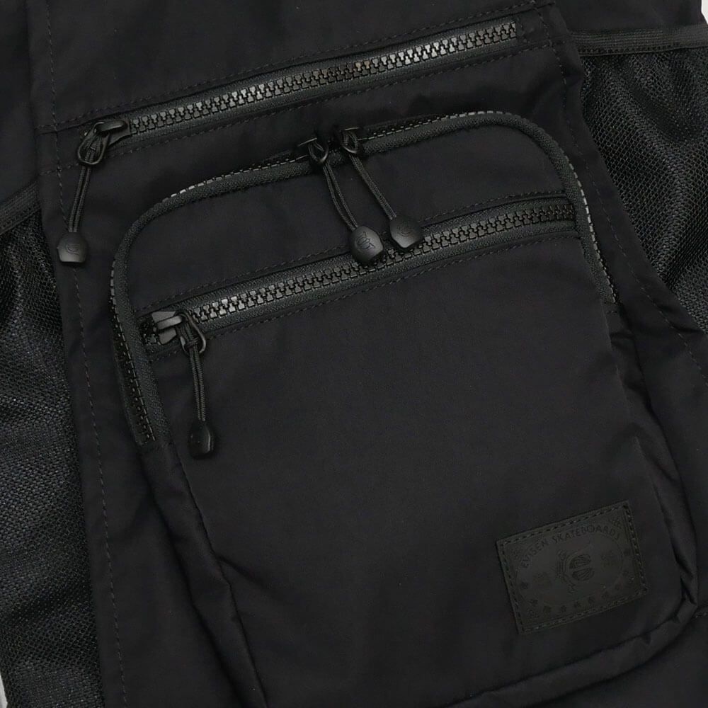 EVISEN BACKPACK エビセン バックパック リュック EASY KNAPSACK 4.0 BLACK スケートボード スケボー LLC-HASEGAWATOSO_COM