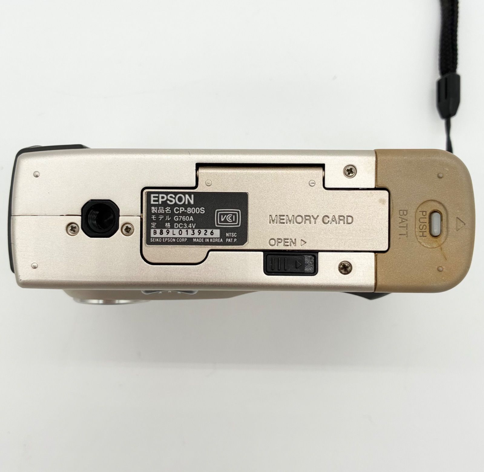 【未使用品】EPSON CP-800S デジタルカメラ 書き溜め space: EPSON DIGITAL STILL AF CAMERA CP-800S デジタルカメラ
