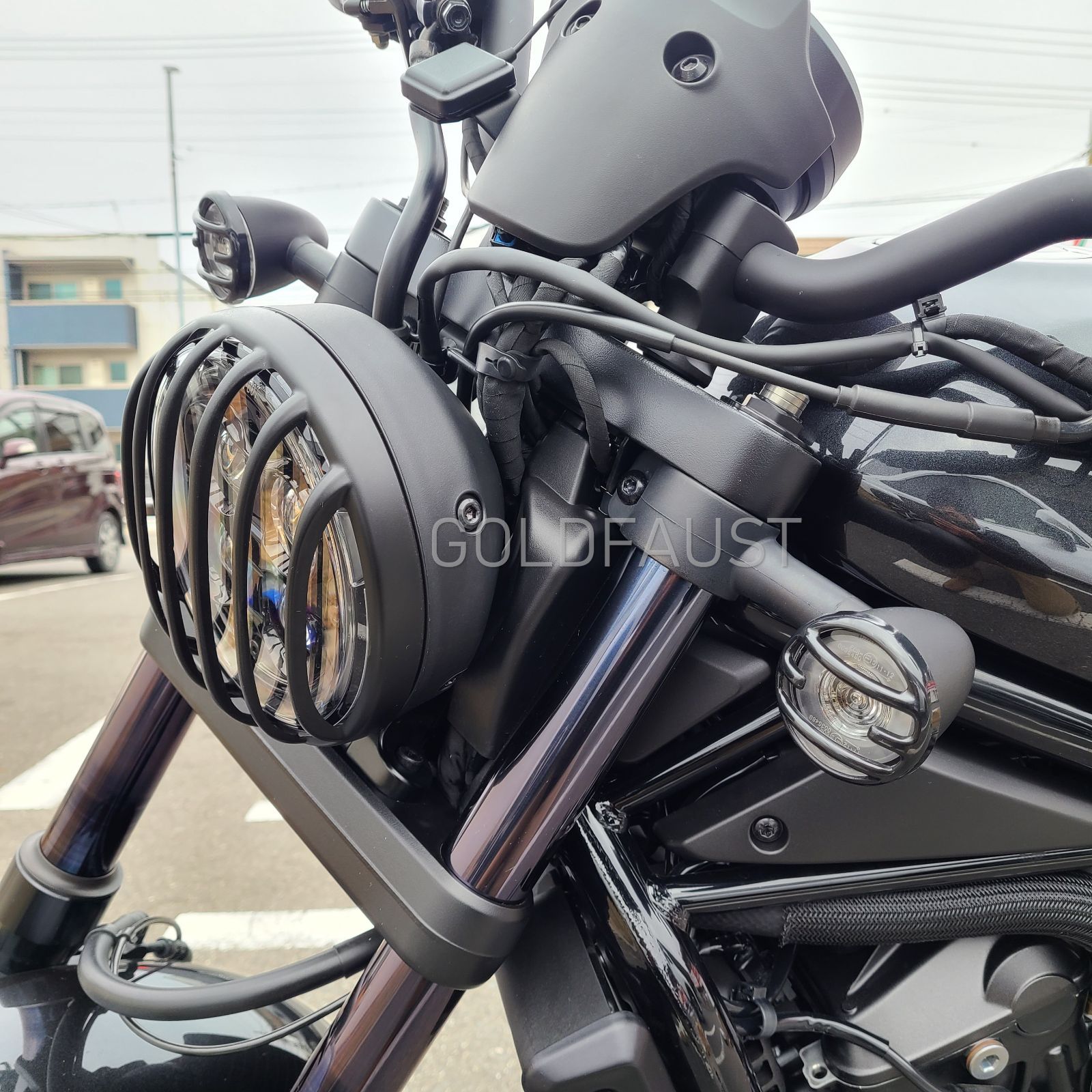 レブル 250 500 新型 マッドガード ウインカーセット