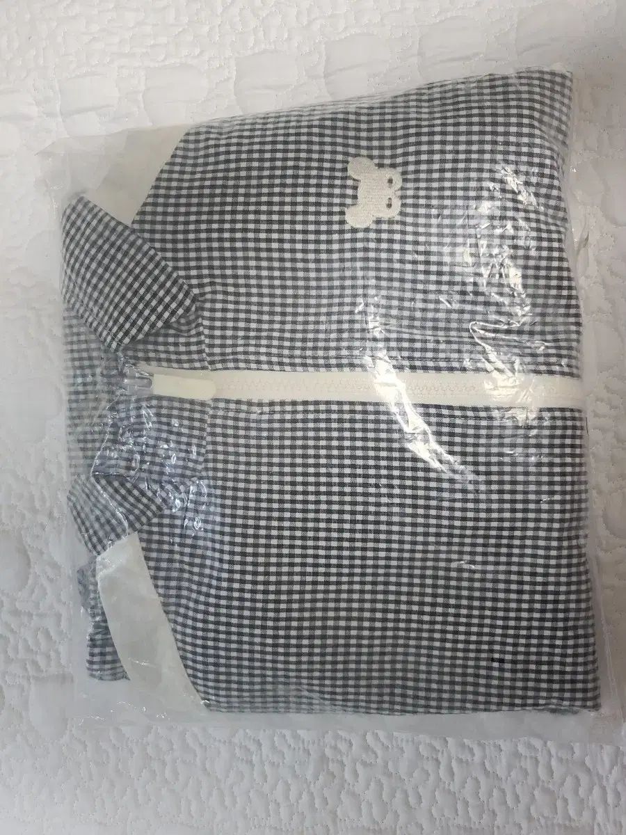 ベーシックチェックシーサッカー 上下セット