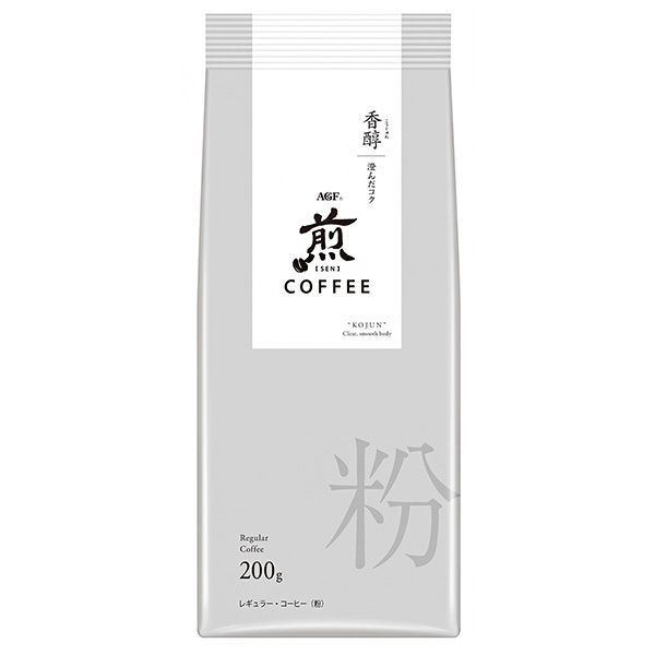 AGF 煎 レギュラー コーヒー 粉 香醇 澄んだコク 200g×20袋入× 2ケース ｜ agf レギュラーコーヒー