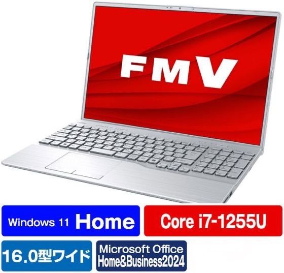 未開封 高性能 富士通 ノートパソコン FMVA57J3SE i7 SSD512g メモリ16g 16インチ Office正規版