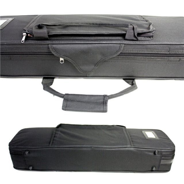 三線通販専門店 三線用ケース セミハードケース 約850mm×260mm×120mm 送料無料 黒のみとなります