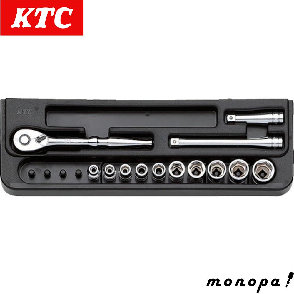 KTC 京都機械工具 ソケットレンチセット TB210B 送料無料