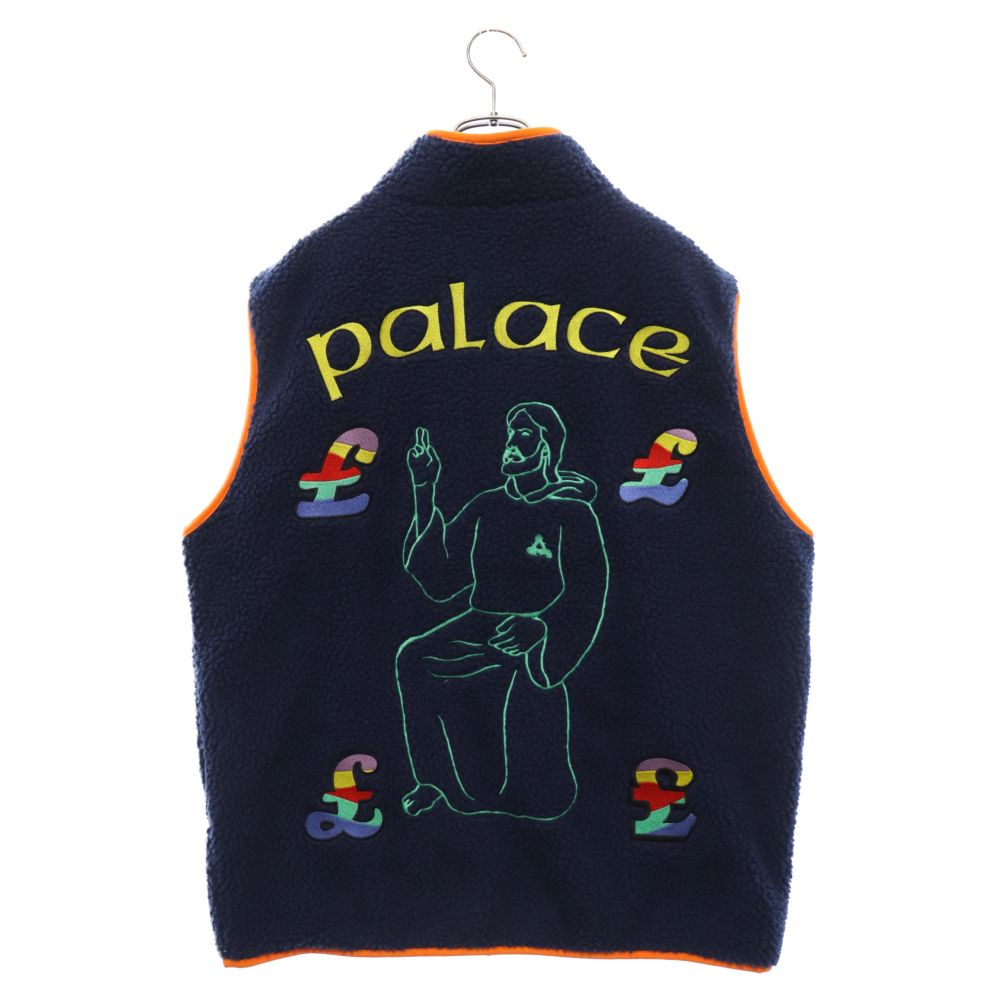 専用Palace 22AW JESUS GILET フリース ベスト 刺繍 専用Palace 22AW JESUS GILET フリース ベスト 刺繍 - メルカリ