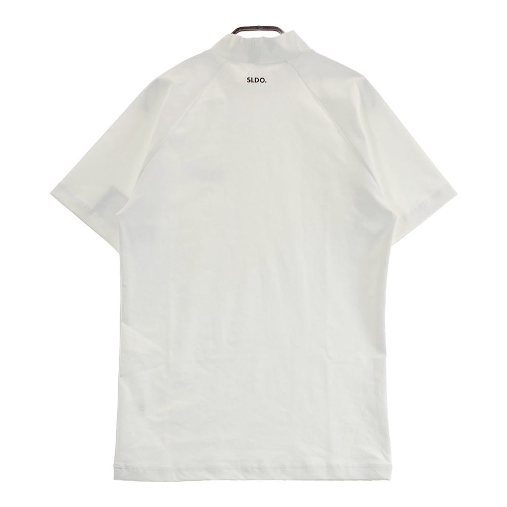 サイズ：M SLDO. エスルド 2023年 半袖モックネックTシャツ ホワイト系