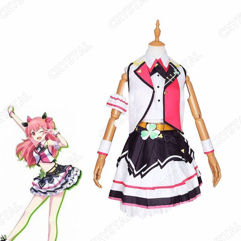 プロジェクトセカイ カラフルステージ feat.初音ミク コスプレ 桃井愛莉 コスプレ衣装 人気 キャラクター ももいあいり コスプレ用 イベント 仮装 舞台装 演出服 漫遊展 撮影用 観賞用 祭り 贈り物 誕生日 ハロウィン クリスマス