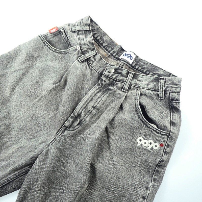 9090 　デニムジーンズ　グレー 姫路東店】 中古 9090 | ナインティナインティ デニムパンツ ”N