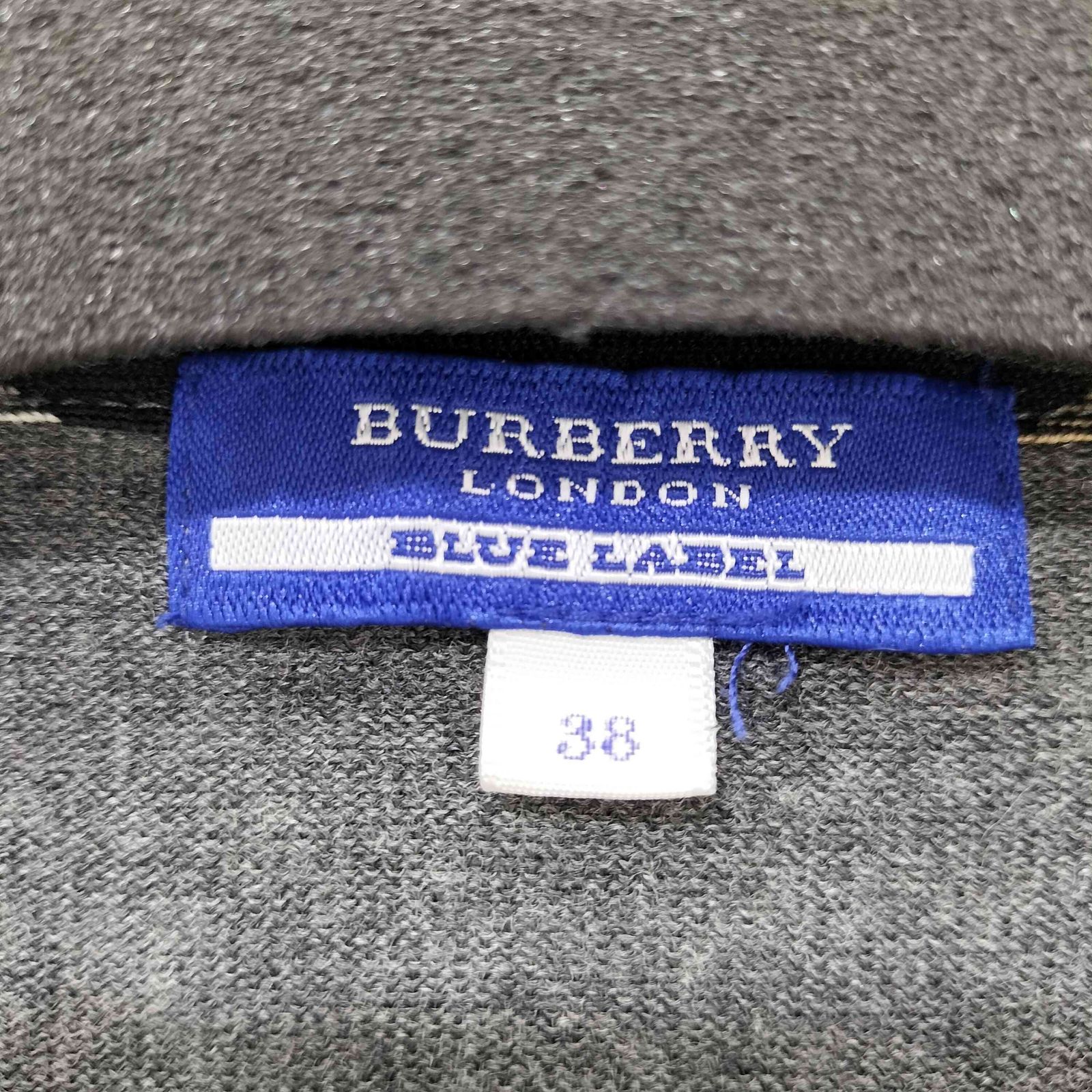 BURBERRY BLUE LABEL - ブルーレーベル カーディガン BURBERRY BLUE LABEL - BURBERRY BLUELABEL☆ウール100% ニット
