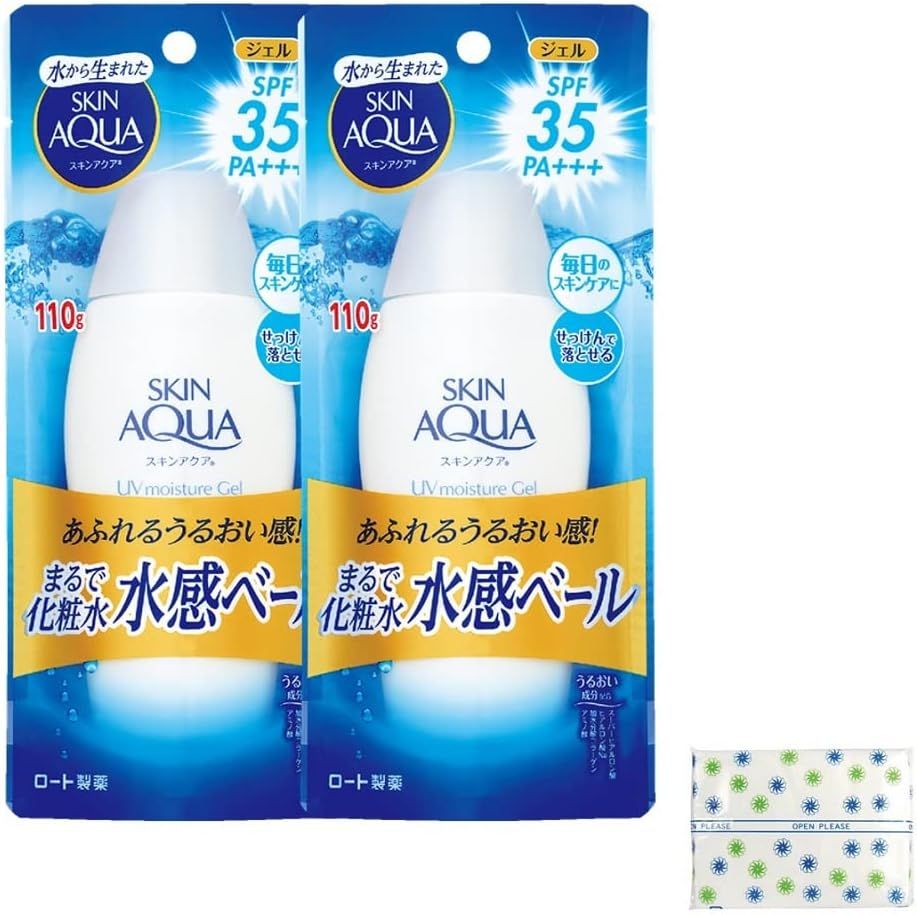 スキンアクア モイスチャージェル 日焼け止め SPF35 PA++++ 110g