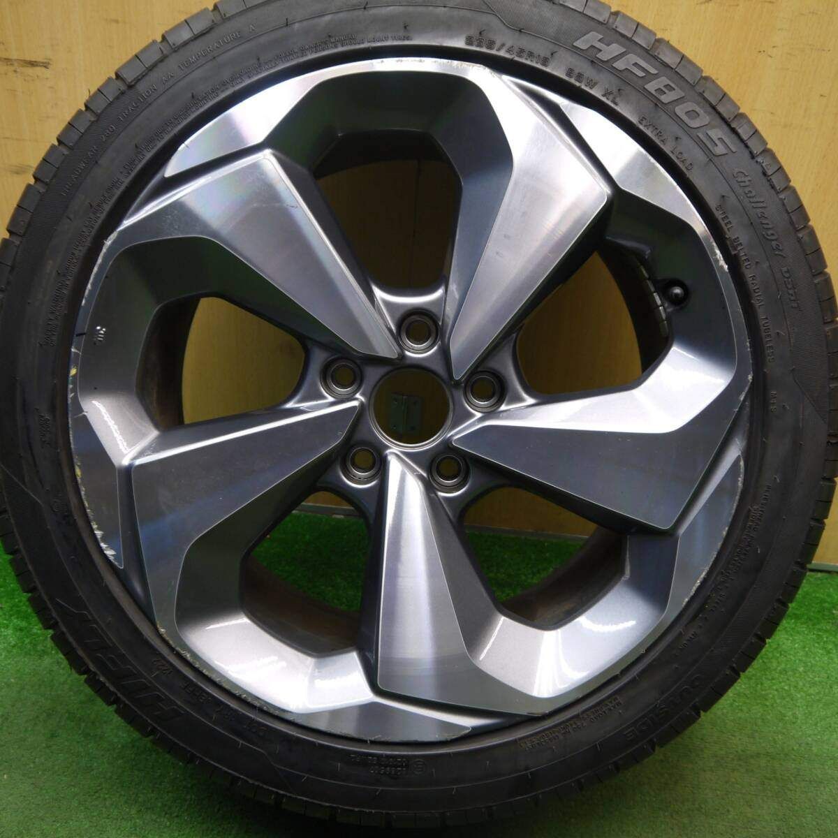 1本価格 22年 ホンダ CV3 アコード 純正 235|45R18 ハイフライ HF805 18インチ PCD114.3|5H 5040712Hノ