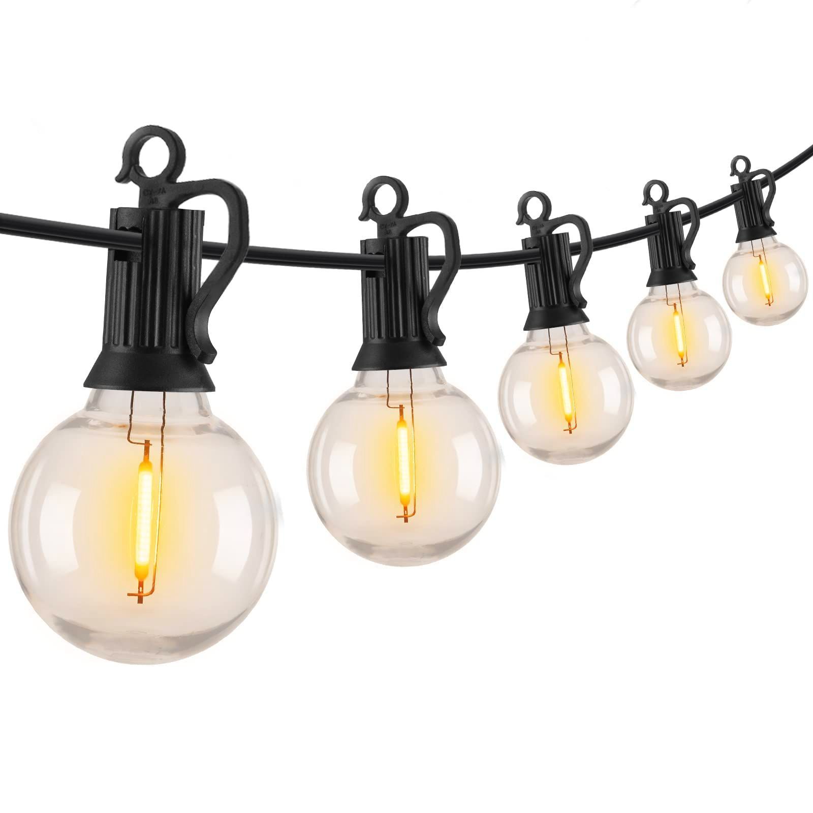 25個LED電球付き ガーデンライト 防雨型LEDストリングライト 15M 25個LED電球付き ガーデンライト 防雨型LEDストリングライト 15M