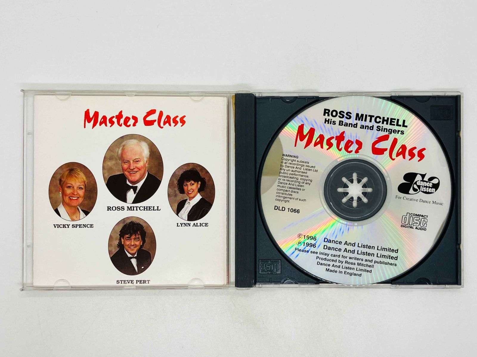 CD ROSS MITCHELL / MASTER CLASS / ロス・ミッチェル DLD 1066