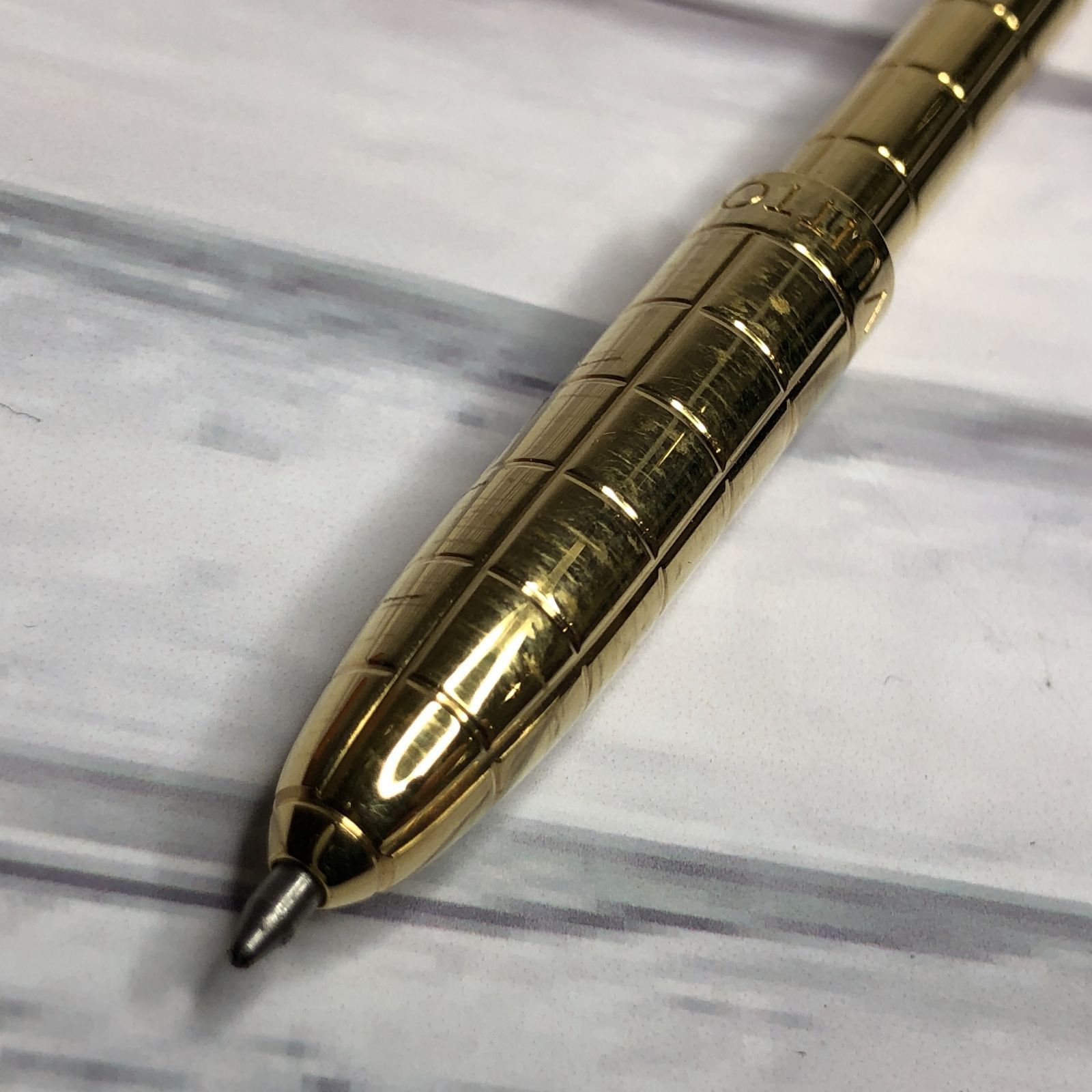 m001 Z1(10) 美品 ルイヴィトン スティロ アジェンダPM ゴールド