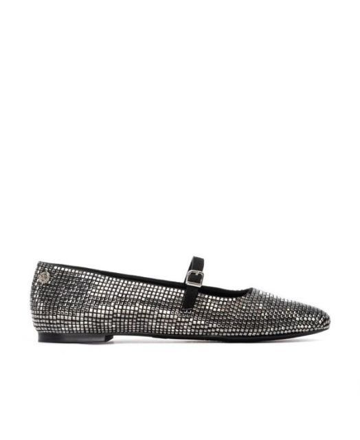送料無料 キシタイ レディース パンプス シューズ Women s Mary Jane Ballet Flats By XTI Plumb