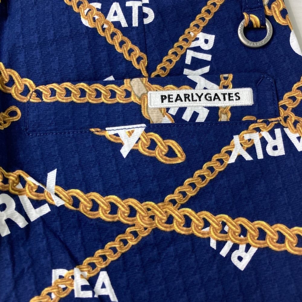 サイズ 1 PEARLY GATES パーリーゲイツ 055-2231010 パンツ チェーン ブルー系 240101527536 ゴルフウェア レディース ストスト LLC-HASEGAWATOSO_COM