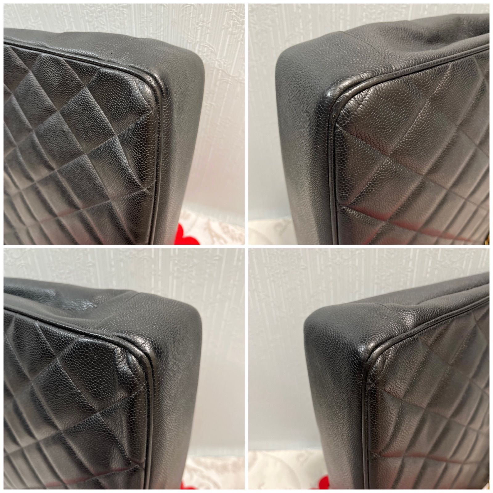 希少 極上美品 シャネル CHANEL 高級 チェーン トート バッグ