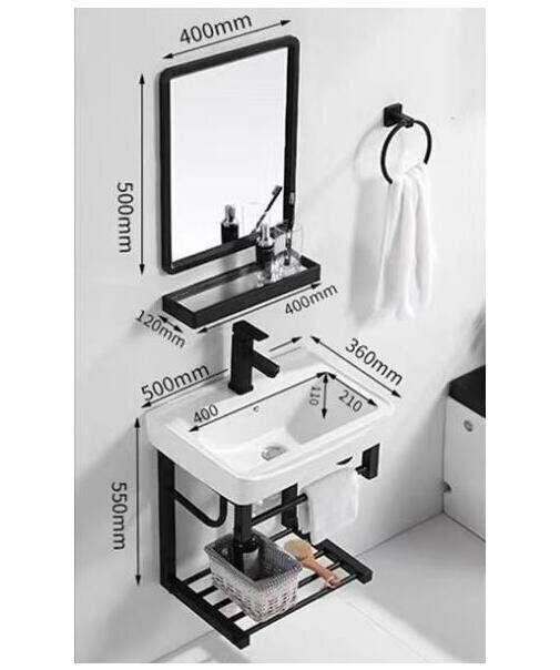 家庭用壁掛け式 洗面器洗面台小型洗面台セットには水槽WP人気注目103