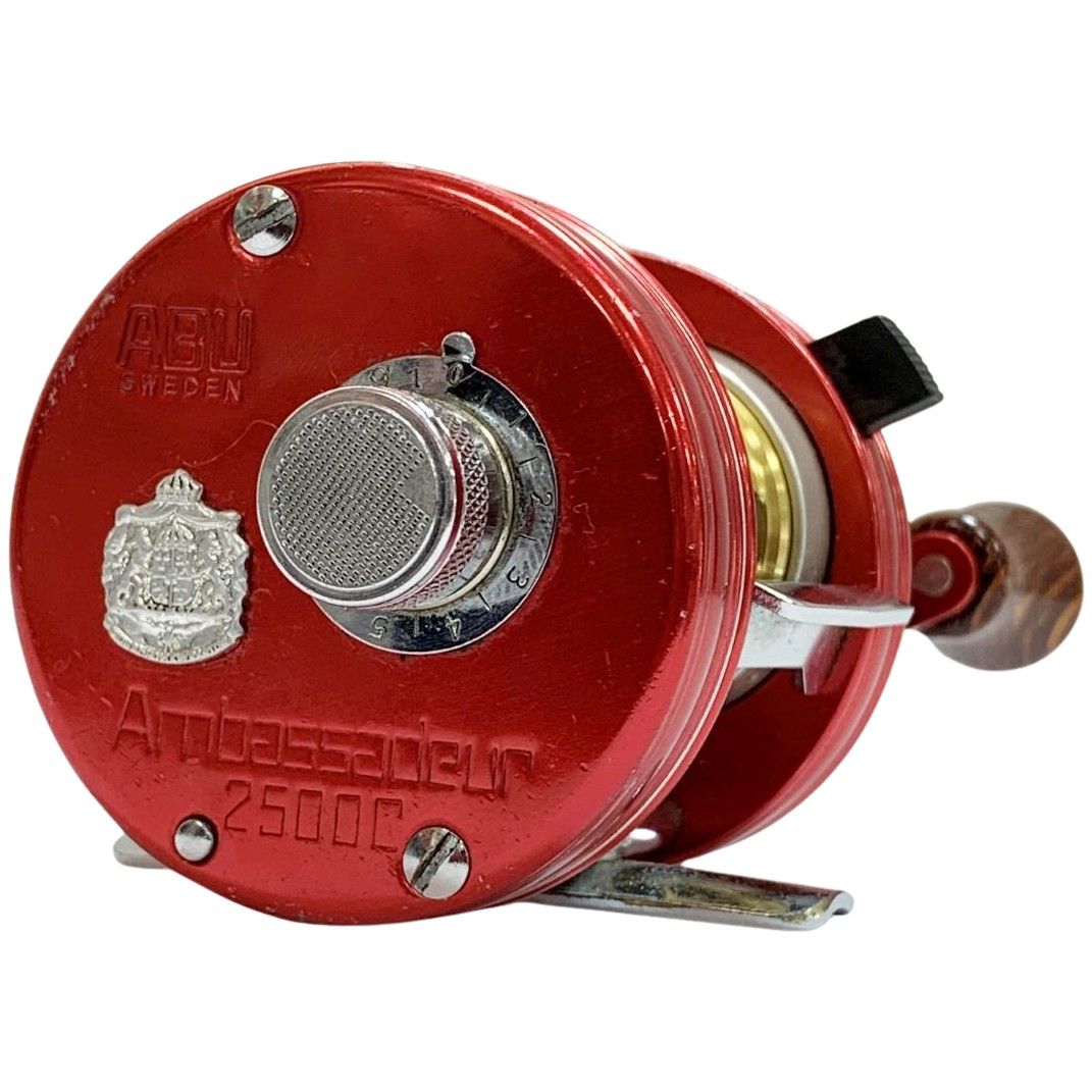 ABU アンバサダー 2500CI レッド レッド アンバサダー 2500C リール 赤