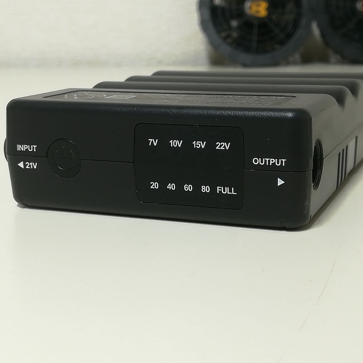 京セラ BURTLE (バートル) エアークラフト 22Vバッテリー ファン 