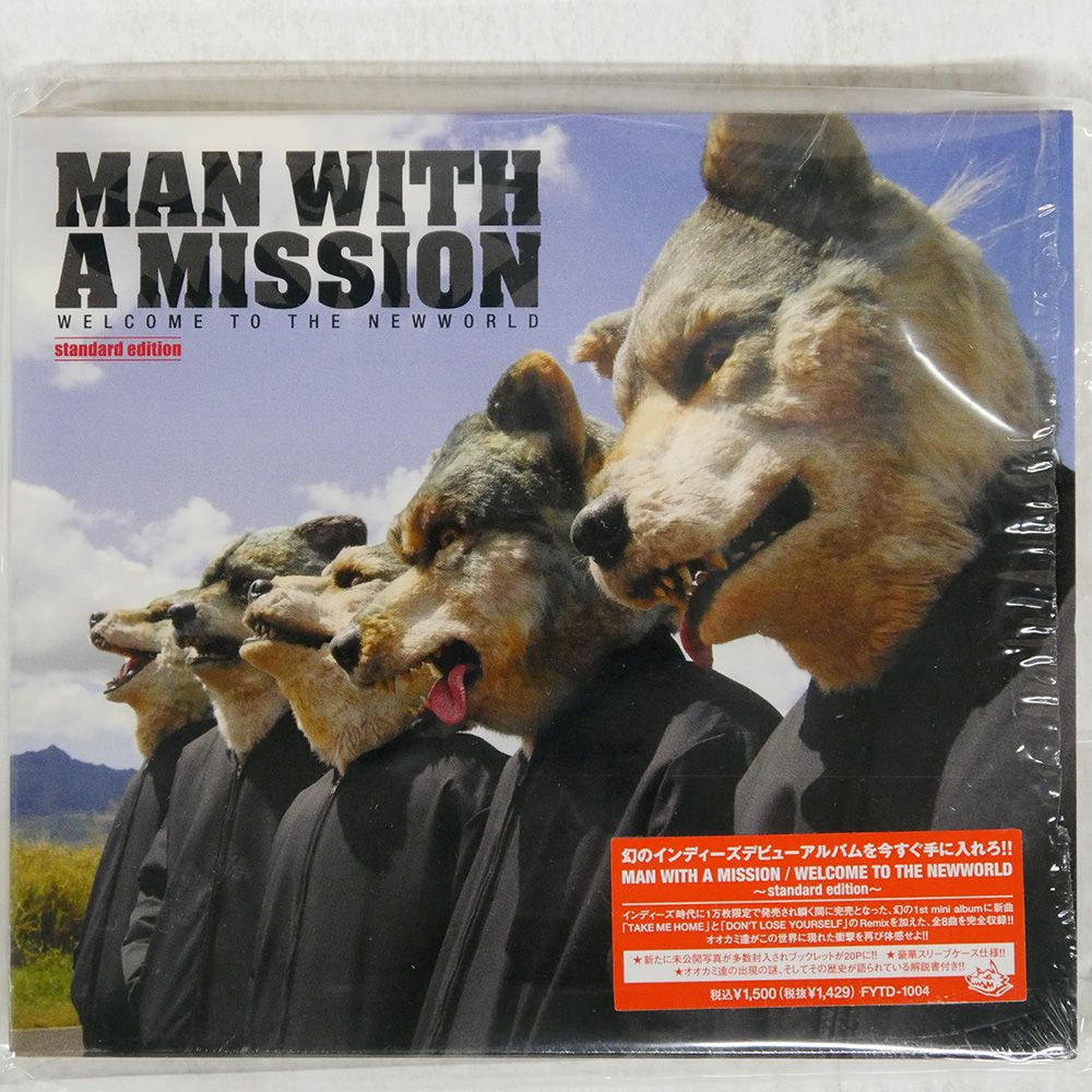 国内盤 MAN WITH A MISSION/WELCOME TO THE NEWWORLD-STANDARD