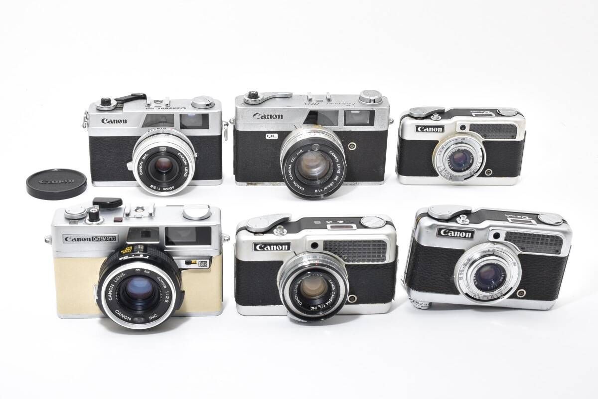 訳あり大 Canon キヤノン Demix2| DemixS|DATEMATIC|Canonet 28|Canonet 28|Canonet QL19 6個まとめ 3515W01504 009