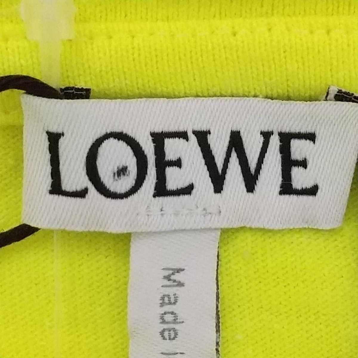 LOEWE(ロエベ) 半袖Tシャツ サイズXS レディース美品 - イエロー 半袖