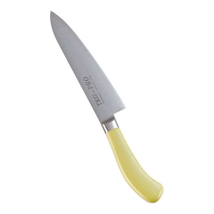 3営業日で発送 遠藤商事 Endo Shoji ＴＫＧ ＰＲＯ 抗菌 牛刀 両刃 １８㎝ イエロー ATK432