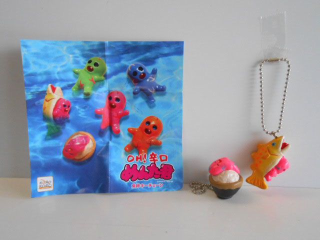 人気のファッションブランド！ ♯Jui19NTOH!辛口めんた君魚卵キーチェーン2種 - メルカリ その他