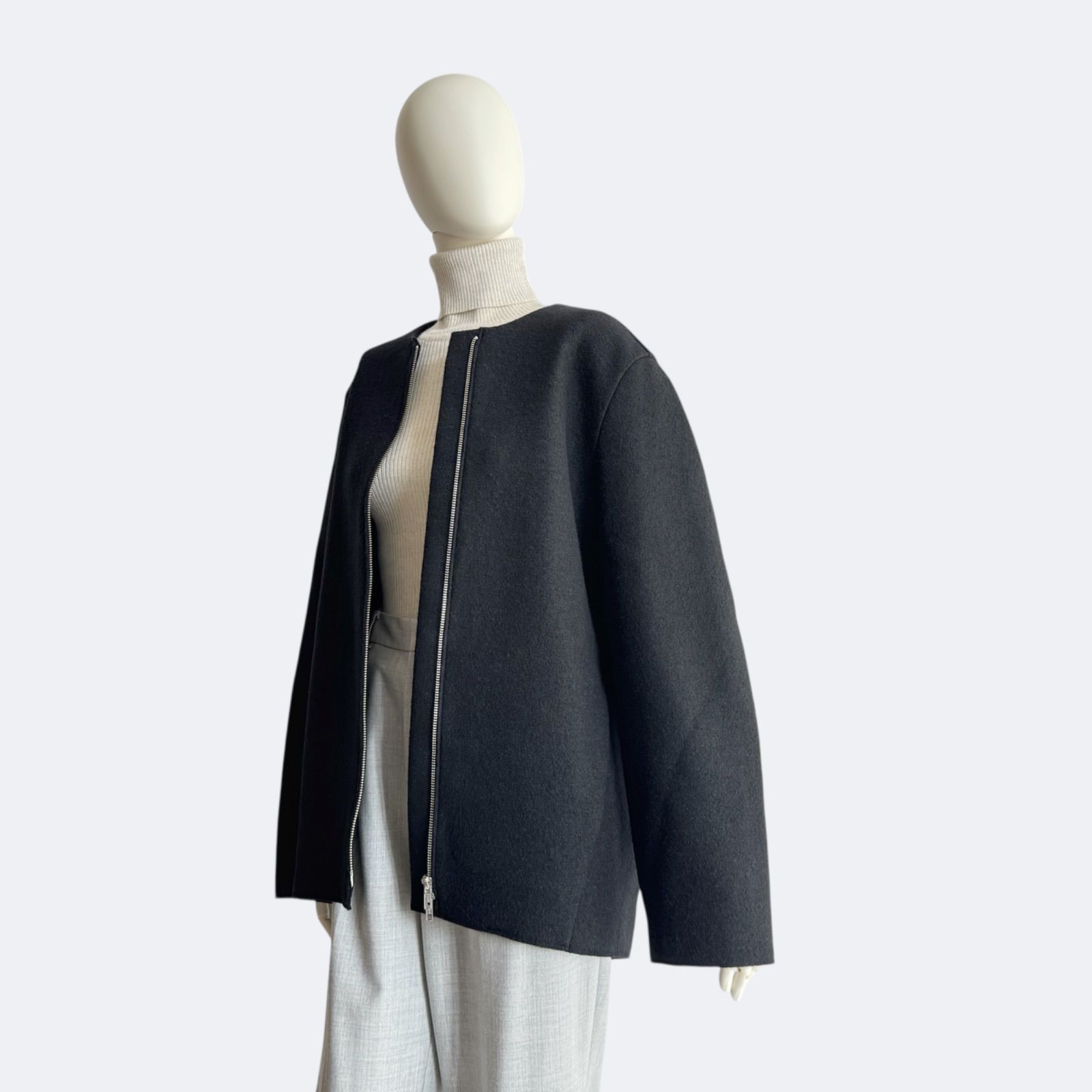 GALLARDAGALANTE ガリャルダガランテ ブルゾン ブラック コート